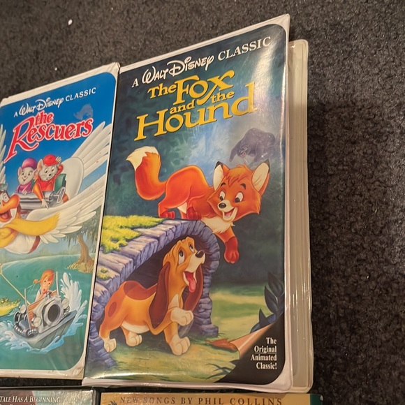 Disney Movies VHS and DVD Lot of 6 with 3/6 Black Diamond VHS - Picture 3 of 7